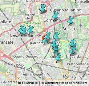 Mappa Piazza Pietro Gasparri, 20161 Milano MI, Italia (1.8505)