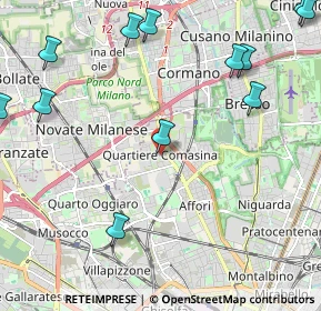 Mappa Piazza Pietro Gasparri, 20161 Milano MI, Italia (2.93083)
