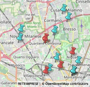 Mappa Piazza Pietro Gasparri, 20161 Milano MI, Italia (2.52733)