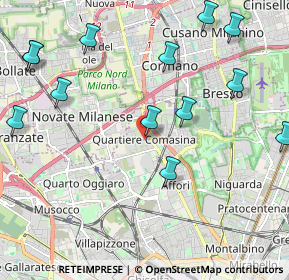 Mappa Piazza Pietro Gasparri, 20161 Milano MI, Italia (2.56462)