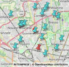 Mappa Piazza Pietro Gasparri, 20161 Milano MI, Italia (2.2105)