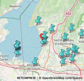 Mappa Via Pralesi, 37011 Bardolino VR, Italia (9.057)