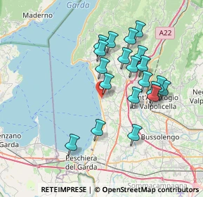 Mappa Via Pralesi, 37011 Bardolino VR, Italia (6.6525)