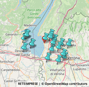 Mappa Via Pralesi, 37011 Bardolino VR, Italia (11.251)