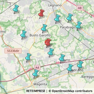 Mappa Via Trento, 20010 Casorezzo MI, Italia (4.84786)