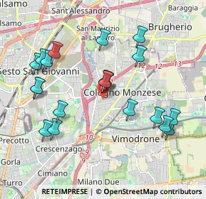 Mappa Via Enrico Fermi, 20093 Cologno Monzese MI, Italia (2.043)