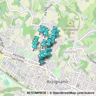 Mappa Via Mantovana, 36071 Arzignano VI, Italia (0.23077)