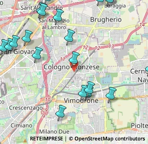 Mappa Via Goffredo Mameli, 20093 Cologno Monzese MI, Italia (2.7785)