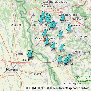 Mappa Via Pozzi Don Luigi, 20020 Robecchetto Con Induno MI, Italia (7.33947)