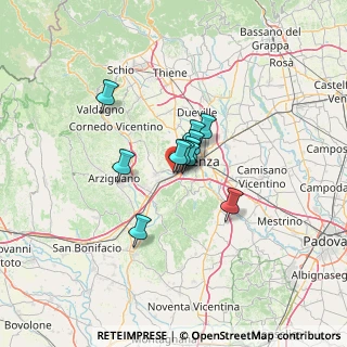 Mappa Via Palladio, 36051 Creazzo VI, Italia (7.33182)