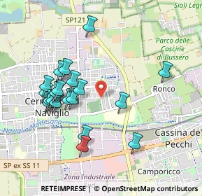 Mappa Via Gaetano Donizetti, 20063 Cernusco sul Naviglio MI, Italia (0.9345)