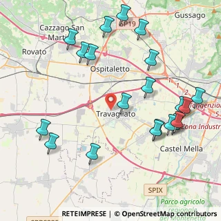 Mappa Via Don L. Sturzo, 25039 Travagliato BS, Italia (4.8435)