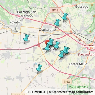 Mappa Via Don L. Sturzo, 25039 Travagliato BS, Italia (2.86545)