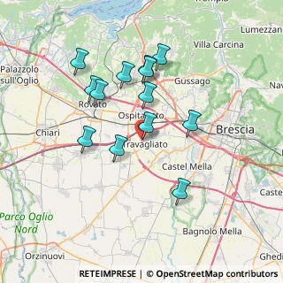 Mappa Via Don Luigi Sturzo, 25039 Travagliato BS, Italia (6.56615)