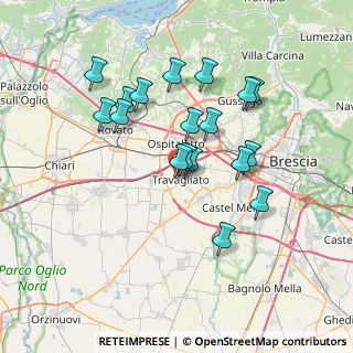 Mappa Via Don Luigi Sturzo, 25039 Travagliato BS, Italia (6.46778)