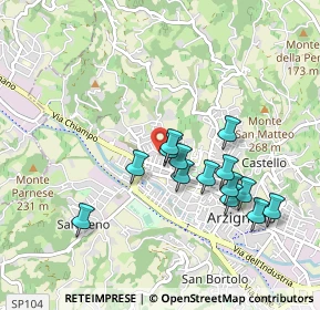Mappa Via Dalmazia, 36071 Arzignano VI, Italia (0.83286)