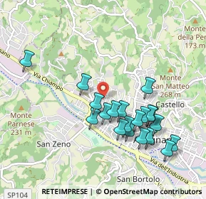 Mappa Via Dalmazia, 36071 Arzignano VI, Italia (0.92)