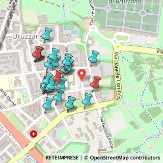 Mappa Via Giuditta e Giulia Grisi, 20161 Milano MI, Italia (0.21)