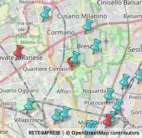 Mappa Via Giuditta e Giulia Grisi, 20161 Milano MI, Italia (3.144)