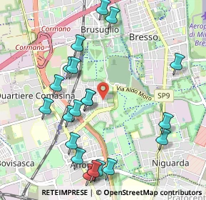 Mappa Via Giuditta e Giulia Grisi, 20161 Milano MI, Italia (1.143)
