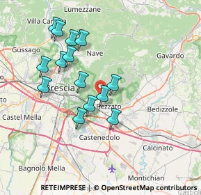 Mappa Via Molino Prati, 25082 Botticino BS, Italia (6.73)
