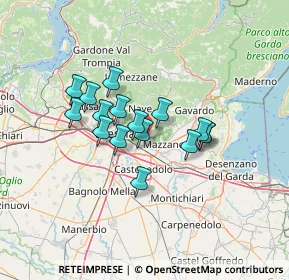Mappa Via Molino Prati, 25082 Botticino BS, Italia (10.03063)
