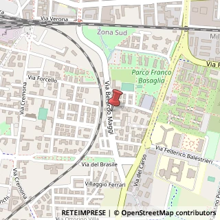 Mappa Via Berardo Maggi, 47, 25124 Brescia, Brescia (Lombardia)