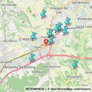 Mappa Via della Ceramica, 36100 Vicenza VI, Italia (1.71909)