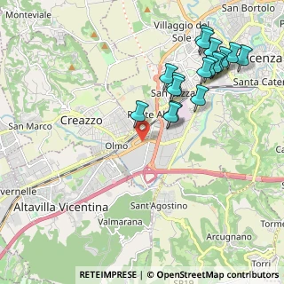 Mappa Via della Ceramica, 36100 Vicenza VI, Italia (2.26647)