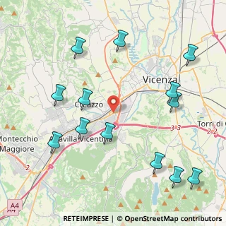 Mappa Via della Ceramica, 36100 Vicenza VI, Italia (4.93923)