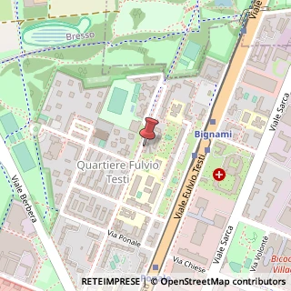 Mappa Viale Giovanni Suzzani, 270, 20162 Milano, Milano (Lombardia)
