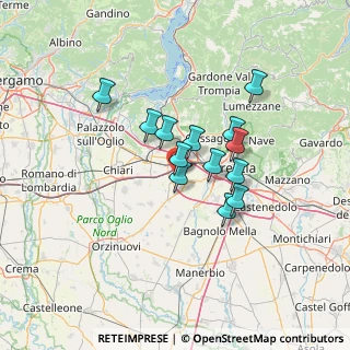 Mappa Via Agostino Gallo, 25039 Travagliato BS, Italia (9.99692)