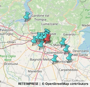 Mappa Via Cremona, 25124 Brescia BS, Italia (8.29643)