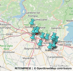 Mappa Via Cremona, 25124 Brescia BS, Italia (10.82533)