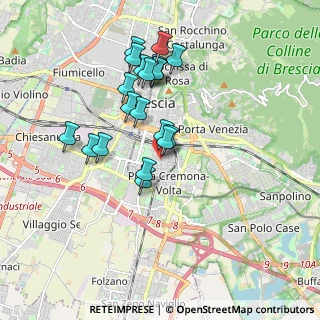 Mappa Via Cremona, 25124 Brescia BS, Italia (1.634)
