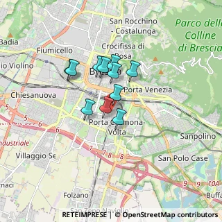 Mappa Via Cremona, 25124 Brescia BS, Italia (1.17182)