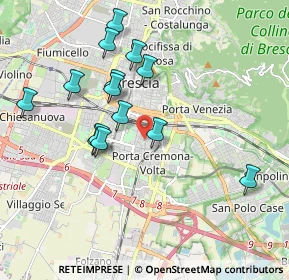Mappa Via Cremona, 25124 Brescia BS, Italia (1.80786)