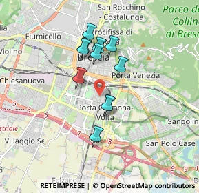 Mappa Via Cremona, 25124 Brescia BS, Italia (1.37182)