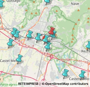 Mappa Via Cremona, 25124 Brescia BS, Italia (5.45474)