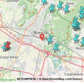 Mappa Via Cremona, 25124 Brescia BS, Italia (6.4235)