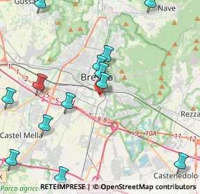 Mappa Via Cremona, 25124 Brescia BS, Italia (5.43)