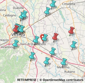 Mappa Via Monache, 36040 Grumolo delle Abbadesse VI, Italia (8.8505)