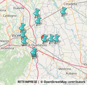 Mappa Via Monache, 36040 Grumolo delle Abbadesse VI, Italia (6.47909)