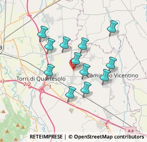 Mappa Via Monache, 36040 Grumolo delle Abbadesse VI, Italia (2.94917)