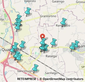 Mappa Via Monache, 36040 Grumolo delle Abbadesse VI, Italia (2.3215)