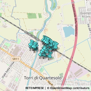 Mappa Via dei Carabinieri, 36040 Torri di Quartesolo VI, Italia (0.2)