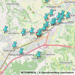 Mappa Strada Padana Verso Verona, 36051 Creazzo VI, Italia (2.345)