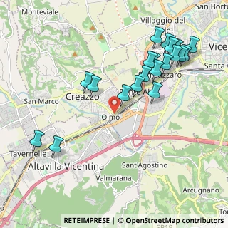 Mappa Strada Padana Verso Verona, 36051 Creazzo VI, Italia (2.2305)