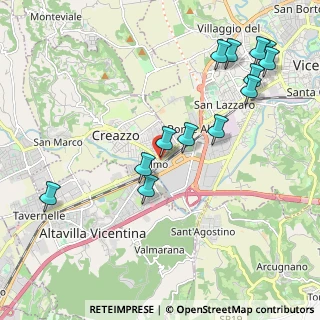 Mappa Strada Padana Verso Verona, 36051 Creazzo VI, Italia (2.28538)