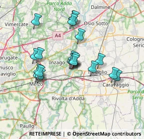 Mappa Piazza Generale Domenico Perrucchetti, 20062 Cassano d'Adda MI, Italia (6.149)